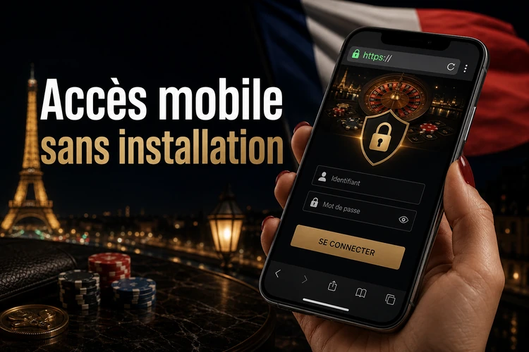 Accès mobile sans installation