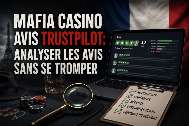 Mafia Casino Avis Trustpilot: analyser les avis sans se tromper