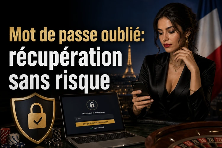 Mot de passe oublié: récupération sans risque