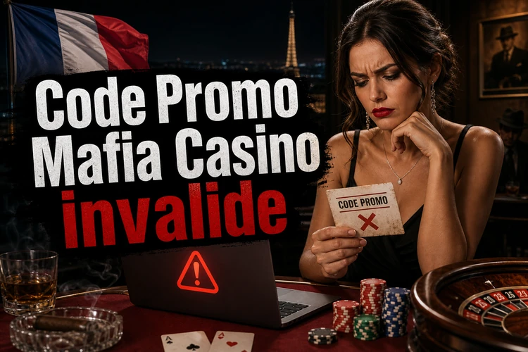 Code Promo Mafia Casino invalide: causes possibles et vérifications