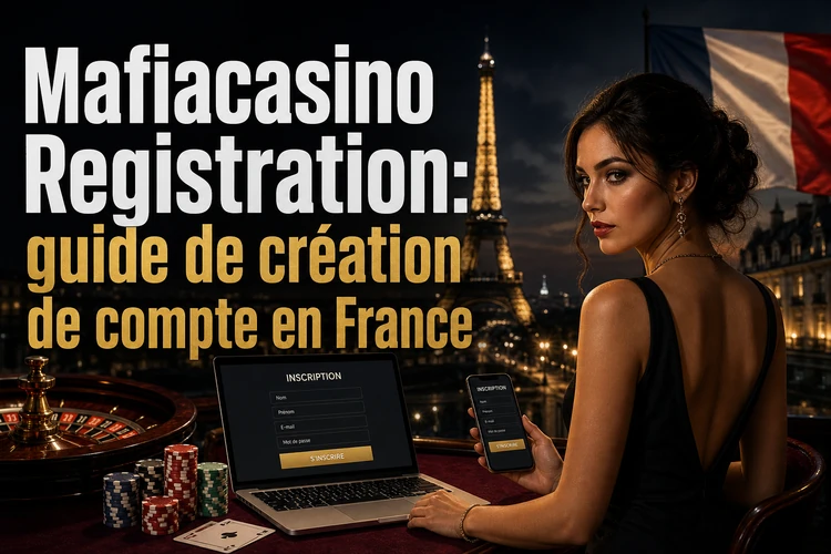 Mafiacasino Registration: guide de création de compte en France